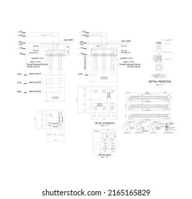 1,497 Foundations engineering drawings Images, Stock Photos & Vectors ...