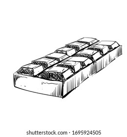sketch, realistic vector chocolate version 1 