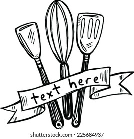 Sketch of Restaurant menu design