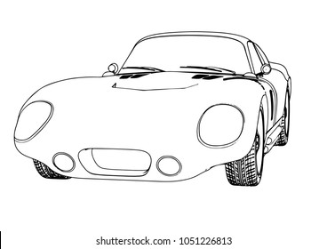 32,848 Vintage car drawings Images, Stock Photos & Vectors | Shutterstock