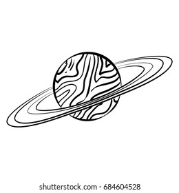 Sketch Saturn icon