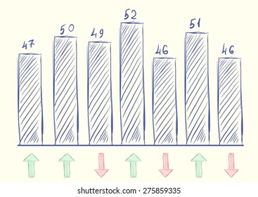 The sketch of the schedule with figures and shooters