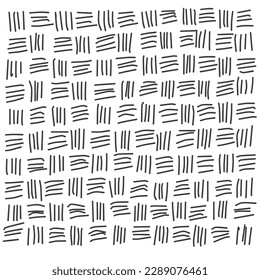 Sketch Scrawl. Pen doodle freehand line strokes. scribble black line sketch. Handmade abstract textures. Freehand line drawing illustration. Grunge style.