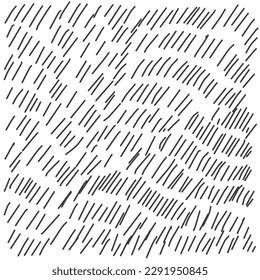 Sketch Scrawl. Pen doodle freehand line strokes. scribble black line sketch. Handmade abstract textures. Freehand line drawing illustration. Grunge style.