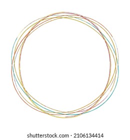Sketch, scribble, sketchy grungy lines circles. Sketch hand drawn pen, pencil drawing circles