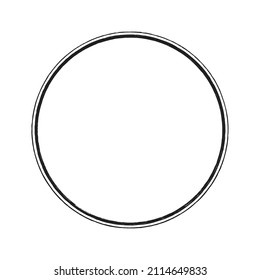 Sketch, scribble, sketchy grungy lines circles. Sketch hand drawn pen, pencil drawing circles