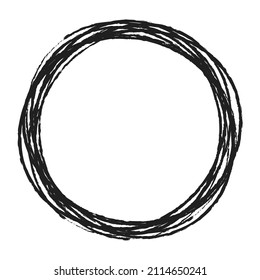 Sketch, scribble, sketchy grungy lines circles. Sketch hand drawn grunge pen, pencil drawing circles