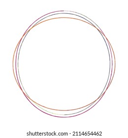 Sketch, scribble, sketchy grungy lines circles. Sketch hand drawn pen, pencil drawing circles