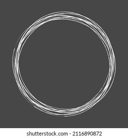 Sketch, scribble, sketchy grungy lines circles. Sketch hand drawn pen, pencil drawing circles