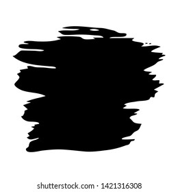 Sketch Scribble Smear. Hand drawn Paint Scribble Stains. Vector illustration.