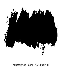 Sketch Scribble Smear. Hand drawn Paint Scribble Stains. Vector illustration.