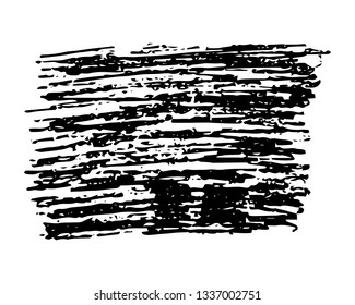 Sketch Scribble Smear Rectangle. Hand drawn Pencil Scribble. Vector illustration.
