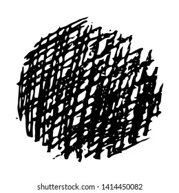 Sketch Scribble Smears. Hand drawn Pencil Scribble Stain. Vector illustration.