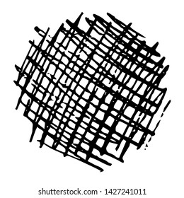 Sketch Scribble Smears. Hand drawn Pencil Scribble Stain. Vector illustration.