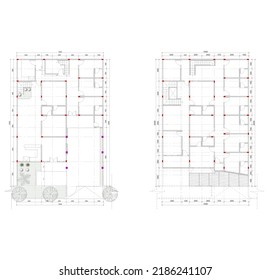 a sketch of a sketched floor plan with dimensions to find out the size of the room