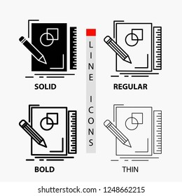 sketch, sketching, design, draw, geometry Icon in Thin, Regular, Bold Line and Glyph Style. Vector illustration