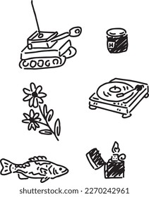 From Sketch to Skin: Original Handmade Tattoo Vector Artwork.Handcrafted Tattoo Vector Graphics
