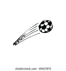sketch of soccer ball