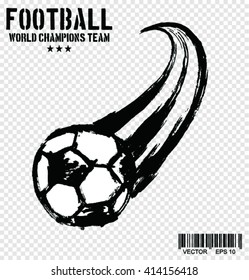 Sketch Of Soccer Ball Icon