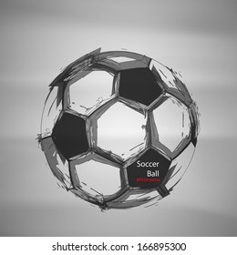 Sketch Soccer Vector