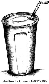 Sketch of Soda Cup