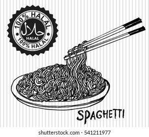  sketch, spaghetti
