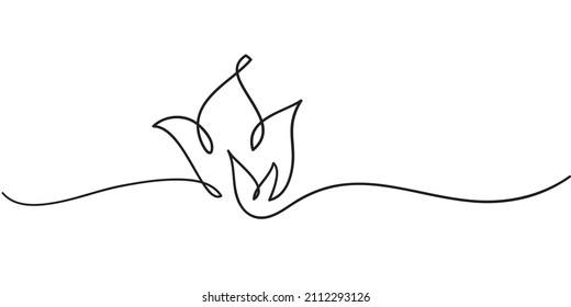 Sketch style illustration of a fire