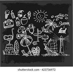 sketch, summer