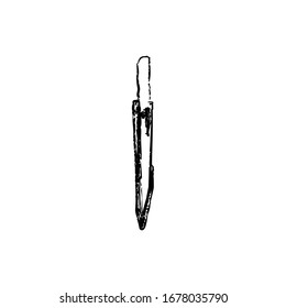sketch of sword cartoon design