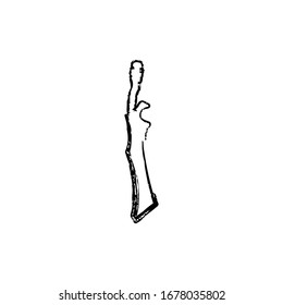 sketch of sword cartoon design