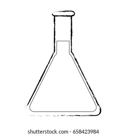 sketch test tube laboratory chemistry glass