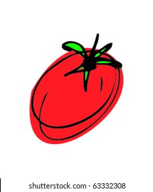Sketch of a tomato