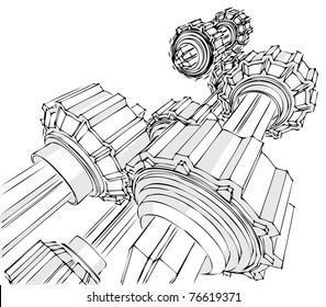 Sketch of the transmission