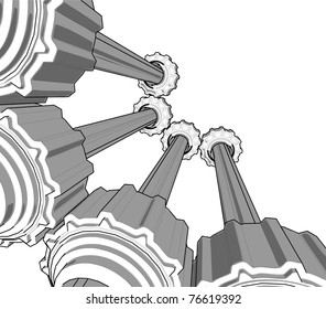 Sketch of the transmission