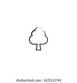 sketch of tree cartoon design