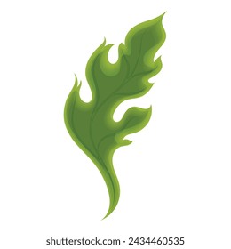 Sketch of a tree leaf icon Vector illustration