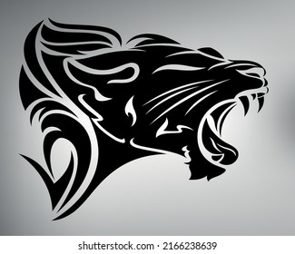 Sketch Tribal Lion Tattoo Lion Logo Stock Vector (Royalty Free ...