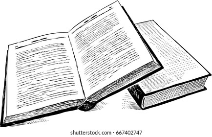 sketch of two books