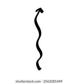 Sketch underline isolated on white background