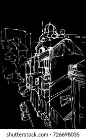  sketch urban landscape