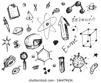 Sketch vector education icons