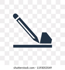 Sketch vector icon isolated on transparent background, Sketch transparency concept can be used web and mobile