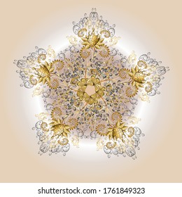 Sketch. Vector illustration. Abstract luxury background, ornament elegant invitation wedding card, invite, backdrop cover banner illustration. Patterns on neutral and beige colors.