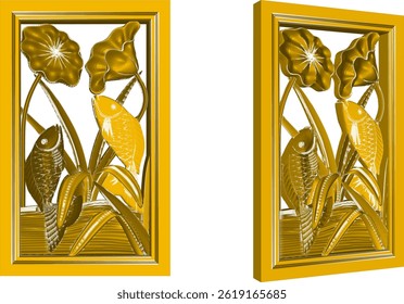 Ilustración vectorial de boceto de diseño de Imagen de decoración de adorno de decoración