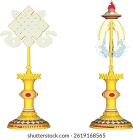 sketch vector illustration design of table lamp for bedroom old classic vintage ethnic traditional 