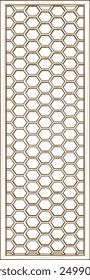 Sketch vector illustration silhouette drawing design detail interior wardrobe partition baground pattern modern abstract geometry