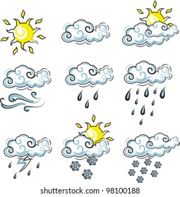 sketch weather icons