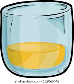 Sketch whisky jar