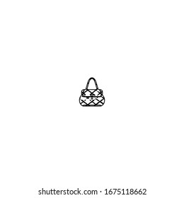 sketch of woman bag cartoon design