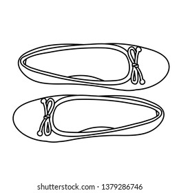  sketch of women's sandals